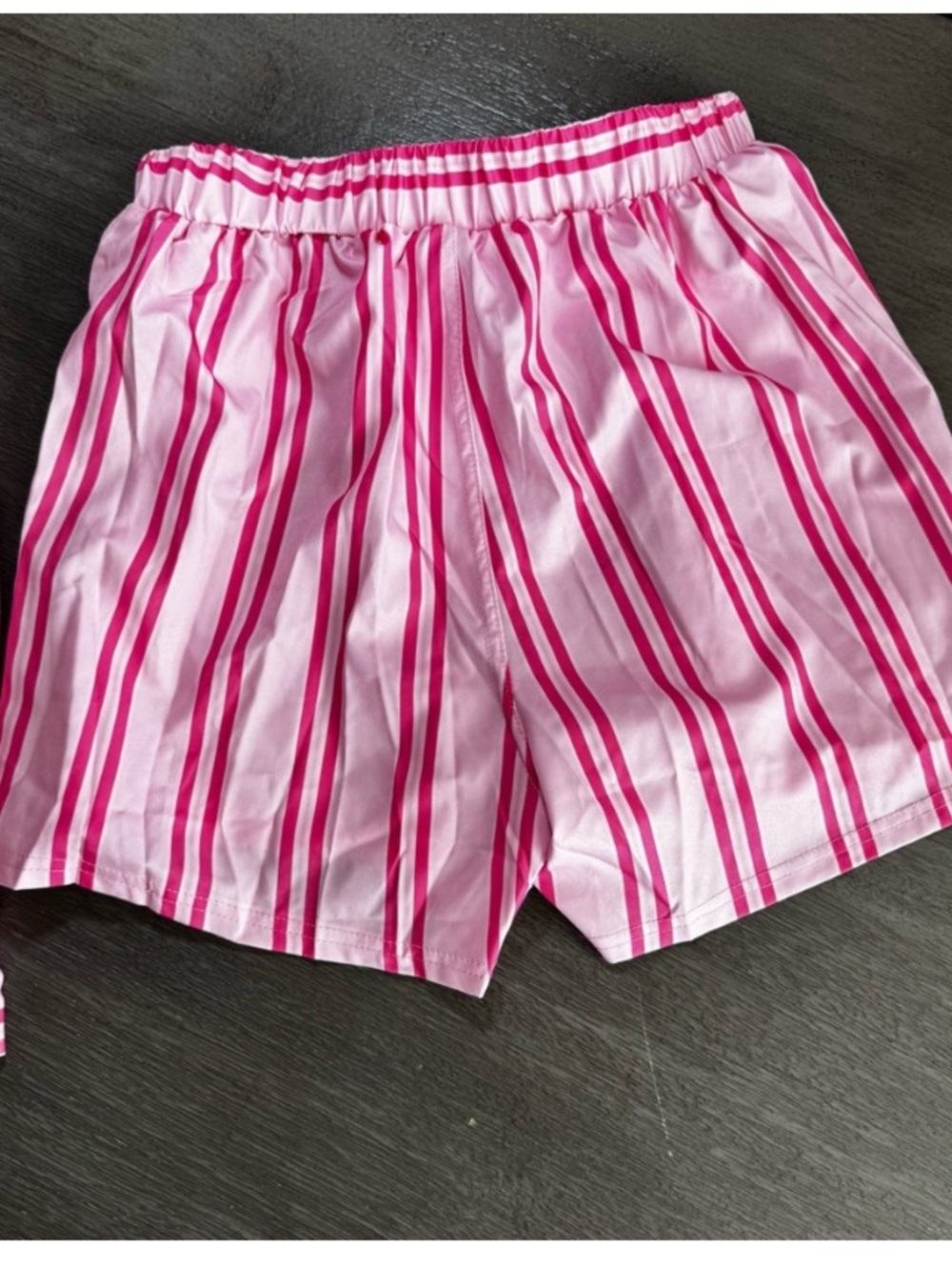 Striped babydoll cami and shorts - Picture 6 of 6